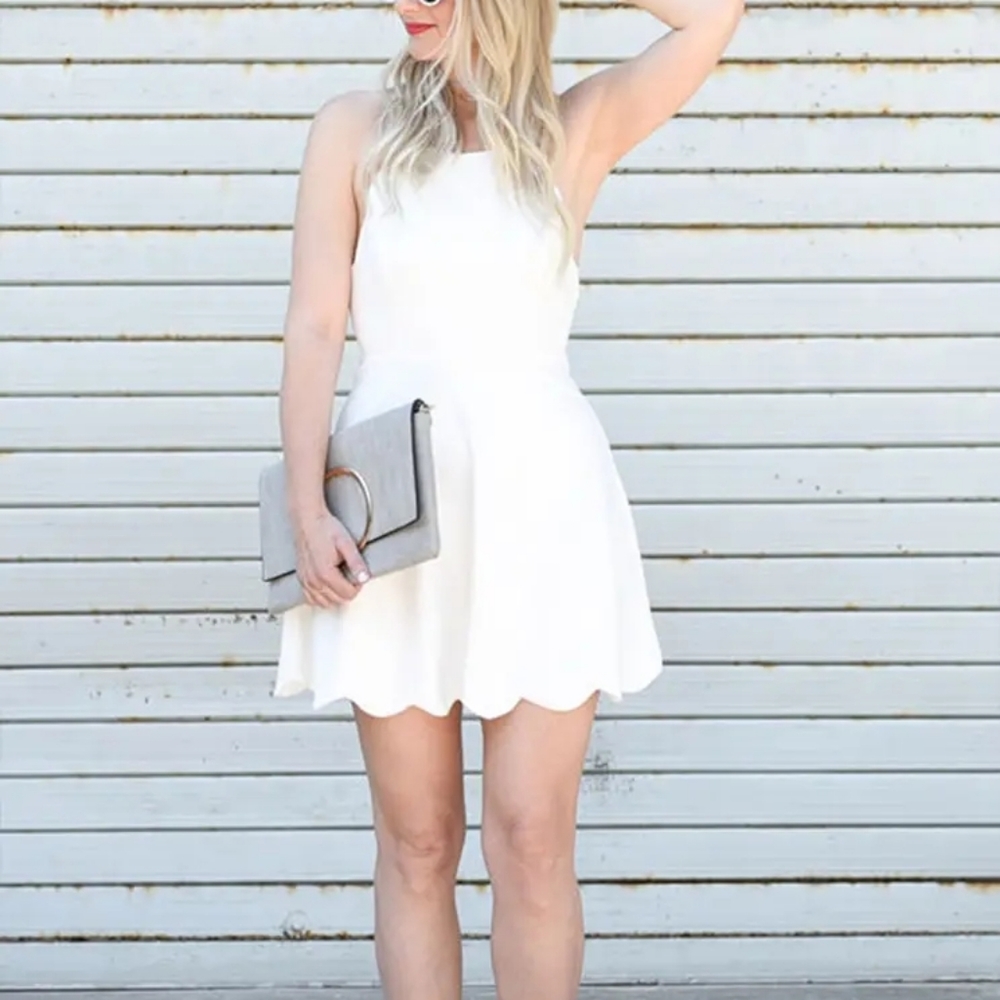 🚫SOLD🚫Lulus Play On Curves Ivory Backless Dress - Picture 5 of 6